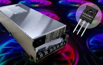 铂科电子高效率算力电源采用Transphorm SuperGaN FET